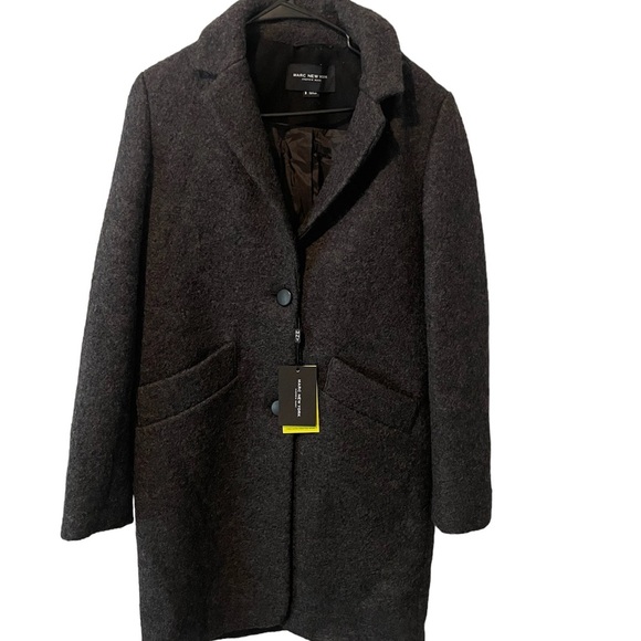 - NWT Marck New York Andrew marck wool coat - Picture 14 of 15